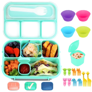 Lunch Box Bento Green Wealth for Children kids