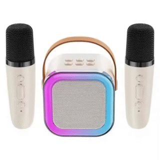 Wireless Speaker Karaoke Microphone with Bluetooth