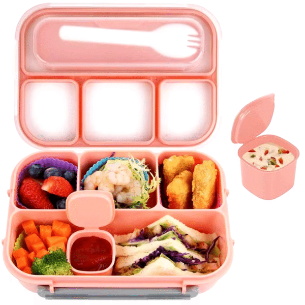 Lunch Box Bento Green Wealth for Children kids - Image 6