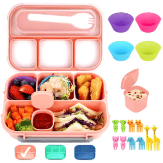 School Lunch Box Set Bento for Children