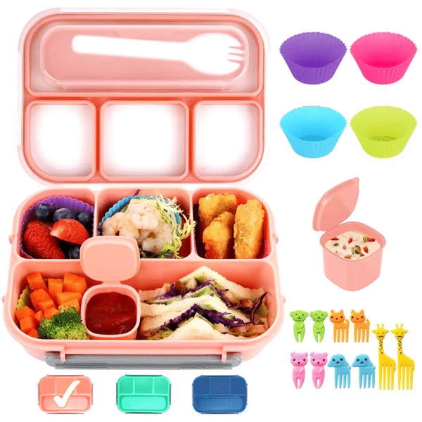 School Lunch Box Set Bento for Children