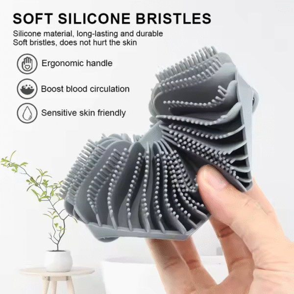 Scrub Scrubber Brush Green Bath Wash Shower Antimicrobial - Image 6