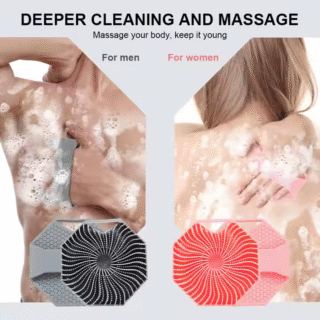 Brush Shower Scrubber Antimicrobial Bath Wash Massage