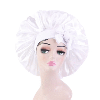 Bonnet Satin White Classic Perfect for weddings