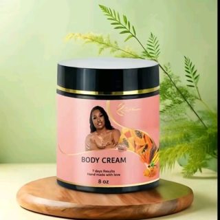 Body Cream Papaya 8 oz Byenblan for black dark Skin shines Brightly 7 days Resuls