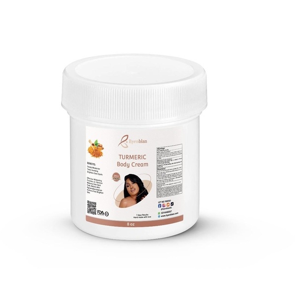 Worldcashop usa, Byenblan Tumeric Unisex Set 3PCS Body Cream + face Cream & Soap Face & Body - Image 5
