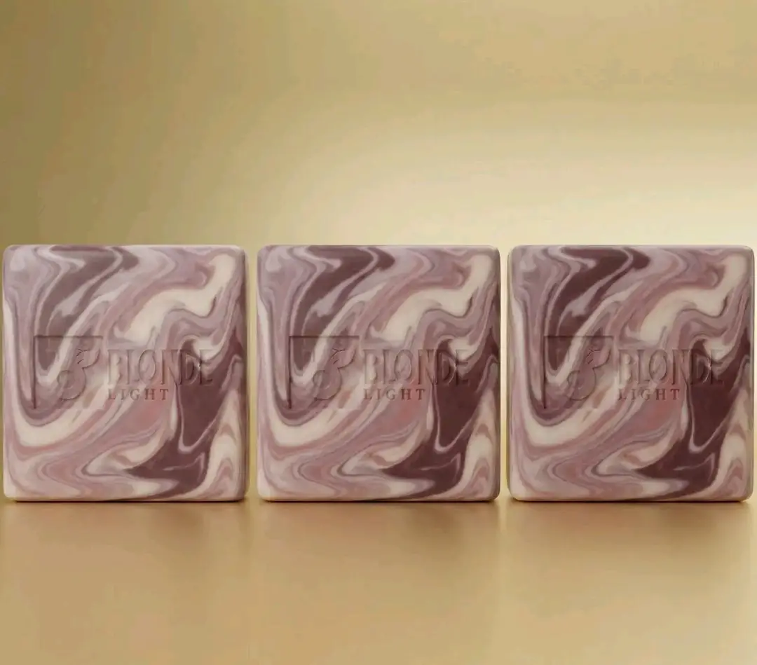 BlondeLight Soap 2choukay 3pcs for face & body skin - Image 2