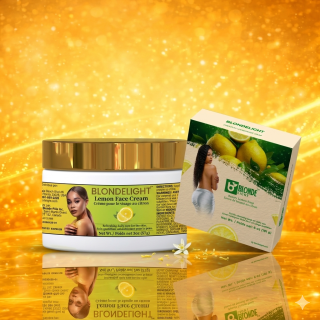 BlondeLight Set Lemon 2 pcs Body Cream 4oz + Soap face and Body 6oz - Worldcashop usa