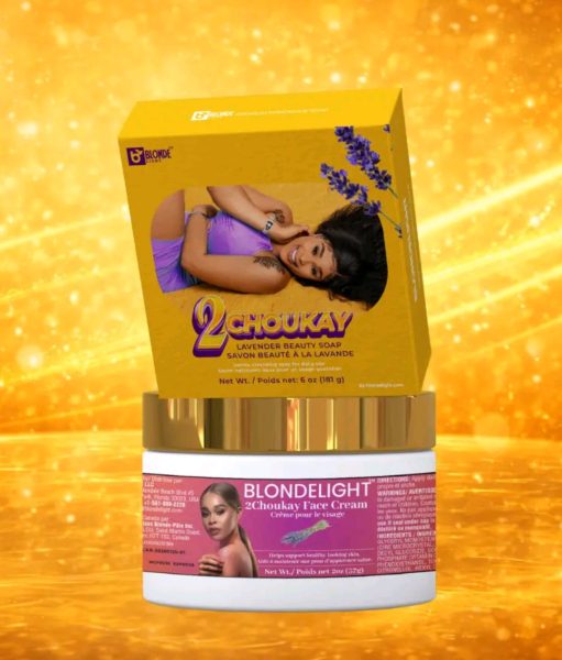 BlondeLight 2choukay Set 2 pcs - Face Cream & Soap, Blondedynators, Blondesnap - worldcashop Usa