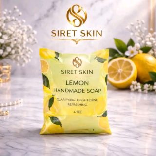 Siret Skin Cosmetics Lemon Soap handmade 4oz