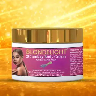 BlondeLight 2choukay Body Cream 4oz for all Skin Lotion Moisturizer, Blondesnap, Blondenators - Worldcashop Usa