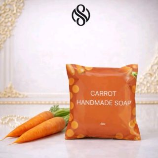 Siret Skin Cosmetics Soap Carrot Handmade - Worldcashop Usa