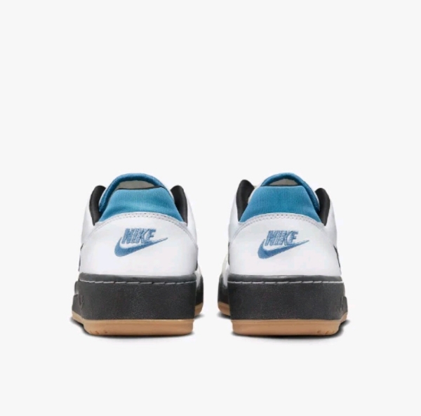 Nike Full Force Low White Black Aegean Storm for Men Size us 10.5 - WorldcaShop USA - Image 3