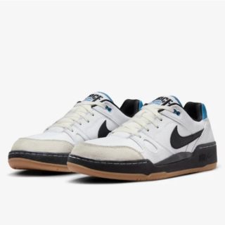 Nike Full Force Low White Black Aegean Storm for Men Size us 10.5 - WorldcaShop USA